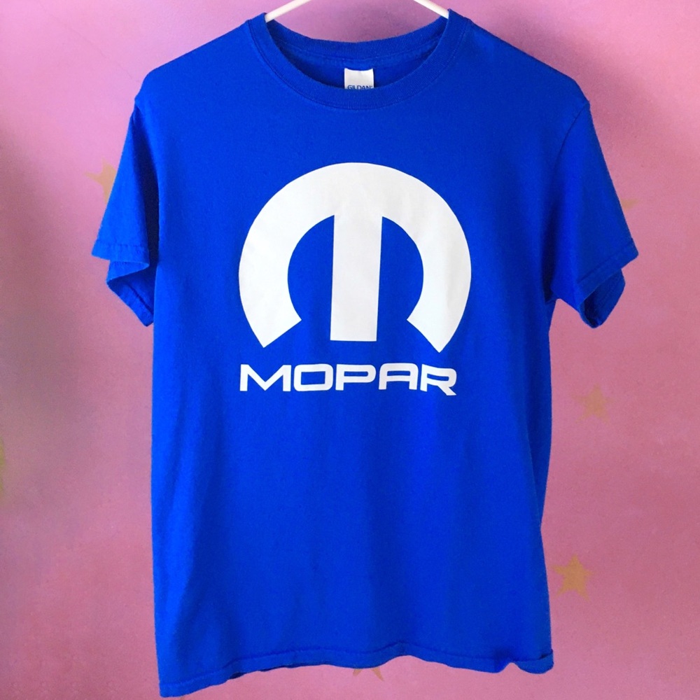 DODGE MOPAR BLUE T-SHIRT SMALL